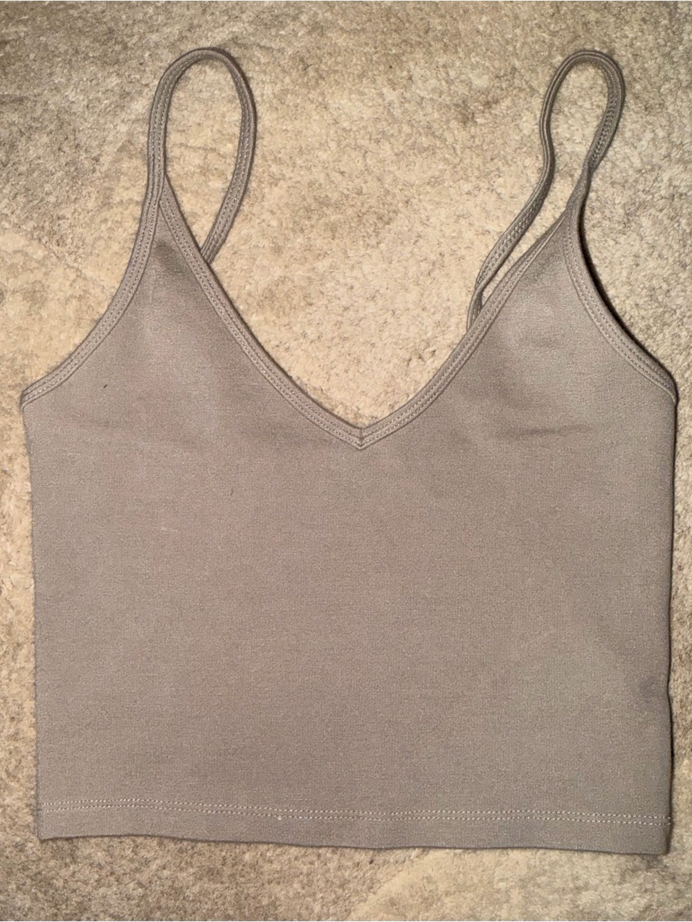 Women’s Crop Tank- Taupe